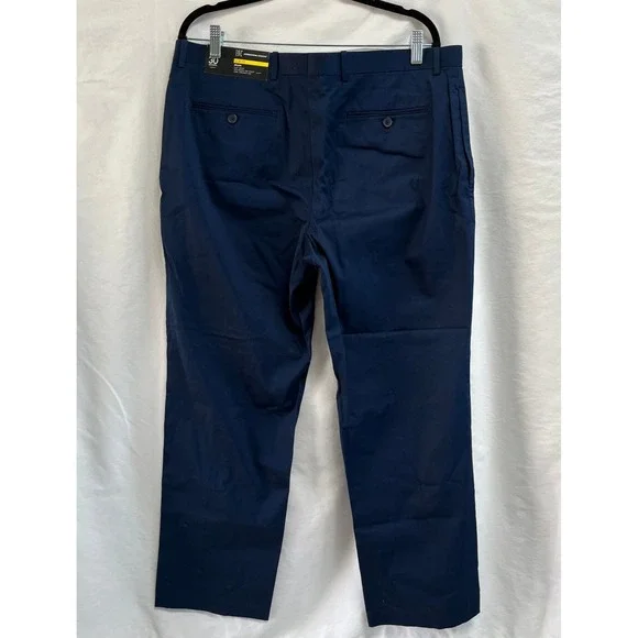 INC International Concepts Dress Pants Mens Blue 34x30 (Fits 36x28) Straight Leg - Picture 2 of 10